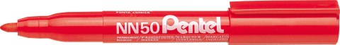 Marker permanentny NN50 czerwony okrągła końcówka PENTEL Marker permanentny NN50 czerwony okrągła końcówka PENTEL