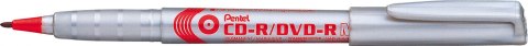 Marker do opisywania płyt CD czerwony NMS51-B PENTEL Marker do opisywania płyt CD czerwony NMS51-B PENTEL