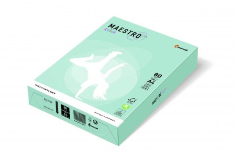 Papier xero MAESTRO COLOR A4 80g BL29 jasny niebieski Papier xero MAESTRO COLOR A4 80g BL29 jasny niebieski