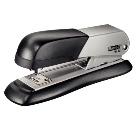 Zszywacz RAPID FM12 24-26/6 25kartek srebrny 5000274 metalowy Zszywacz RAPID FM12 24-26/6 25kartek srebrny 5000274 metalowy