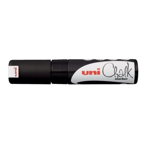 Marker z farbą kredową CHALK PWE-8K czarny UNI UNPWE8K/6CA Marker z farbą kredową CHALK PWE-8K czarny UNI UNPWE8K/6CA