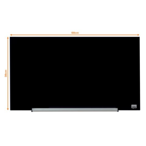 Szklana tablica Nobo Impression Pro 680x380mm, czarna Szklana tablica Nobo Impression Pro 680x380mm, czarna