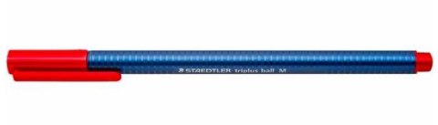 Długopis triplus ball, M, czerwony, Staedtler S 437 M-2 Długopis triplus ball, M, czerwony, Staedtler S 437 M-2