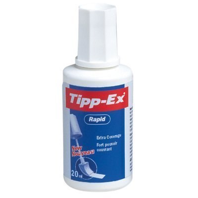 Korektor z pędzelkiem TIPP-EX Rapid 20 ml, 8859913 Korektor z pędzelkiem TIPP-EX Rapid 20 ml, 8859913
