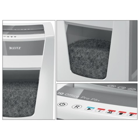 Niszczarka LEITZ IQ OFFICE Pro P5+ 80040000 Niszczarka LEITZ IQ OFFICE Pro P5+ 80040000