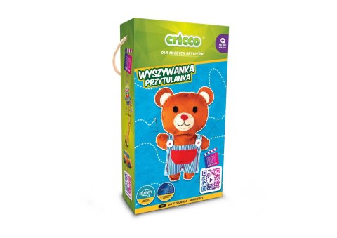 Zestaw ZRÓB TO SAM MIŚ CRICCO wyszywanka przytulanka CR123 A (X) Zestaw ZRÓB TO SAM MIŚ CRICCO wyszywanka przytulanka CR123 A (X)