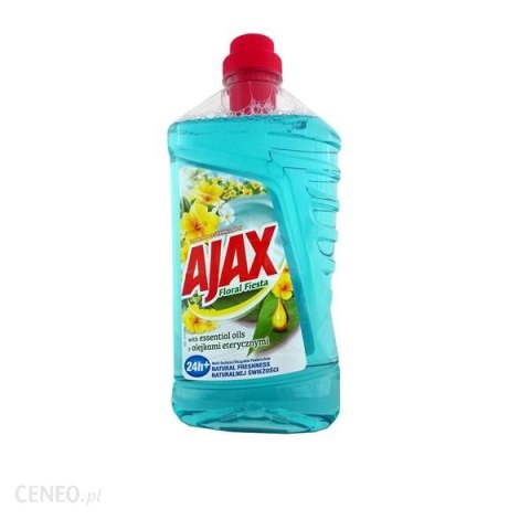 AJAX Płyn do mycia podłóg Floral Fiesta 1l Lagun Flowers niebieski 472908 AJAX Płyn do mycia podłóg Floral Fiesta 1l Lagun Flowers niebieski 472908