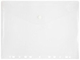 Teczka kopertowa A4 z europerforacją bezbarwna Penmate TT8055