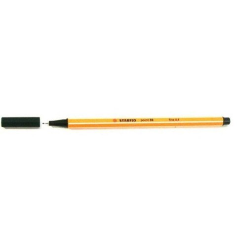 Cienkopis STABILO point 88/63 0.4mm ziemista zieleń Cienkopis STABILO point 88/63 0.4mm ziemista zieleń