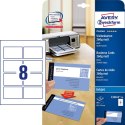 Wizytówki Quick&Clean C32015-10 85 x 54 10ark. 260 g, matowe, białe, Avery Zweckform (X)