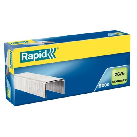 Zszywki RAPID Standard 26/6 5M 24861800 Zszywki RAPID Standard 26/6 5M 24861800