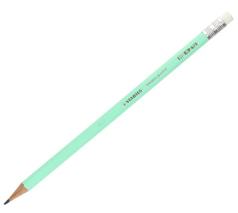 Ołówek Swano Pastel zielony HB STABILO 4908/02-HB Ołówek Swano Pastel zielony HB STABILO 4908/02-HB