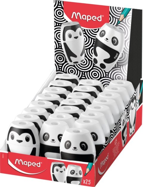 Temperówka SHAKER SHAKKY 1 otwór mix wzorów 034014 MAPED Temperówka SHAKER SHAKKY 1 otwór mix wzorów 034014 MAPED