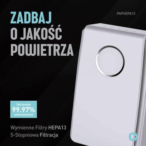 Oczyszczacz powietrza AIR PURIFIER HEPA13 Jonizator Platinet PAPHEPA13 SALE Oczyszczacz powietrza AIR PURIFIER HEPA13 Jonizator Platinet PAPHEPA13 SALE