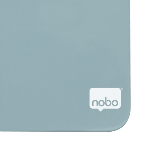 Mała kwadratowa tabliczka suchościeralna Nobo, 360 mm x 360 mm, szary błękit 1915624 Mała kwadratowa tabliczka suchościeralna Nobo, 360 mm x 360 mm, szary błękit 1915624
