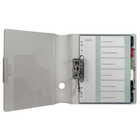 Przekładki plast. do nadruku tekstu na kartę, Leitz Style, 1-6 12360000 (X) Przekładki plast. do nadruku tekstu na kartę, Leitz Style, 1-6 12360000 (X)