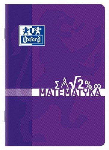 Zeszyt matematyka A4 60k 90g kratka z marginesem 400150840 OXFORD Zeszyt matematyka A4 60k 90g kratka z marginesem 400150840 OXFORD