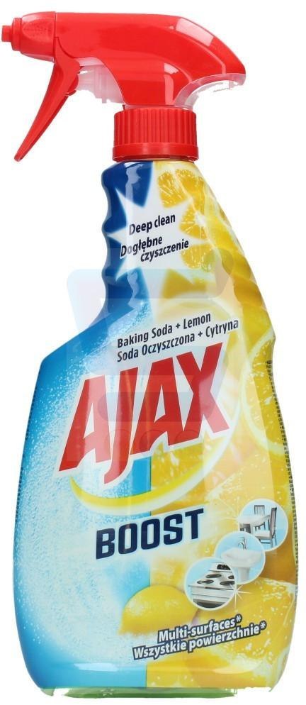 AJAX środek czyszczący w sprayu boost soda&cytryna500 ml AJAX środek czyszczący w sprayu boost soda&cytryna500 ml