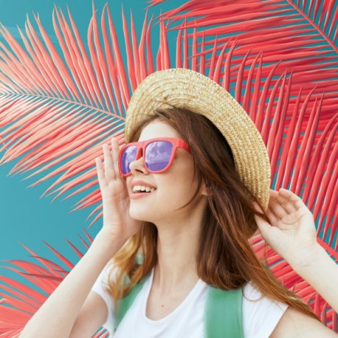 Kołonotatnik ColournullBreeze A5, w kratkę, koralowy Esselte 628468