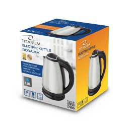 Czajnik elektryczny RORAIMA 1.8L stal nierdzewna INOX TITANUM TKK102X/TKK001