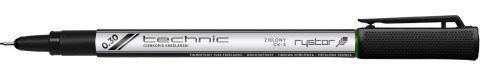 Cienkopis kreślarski CK-03/D 0.3mm zielony RYSTOR 405-030-003 Cienkopis kreślarski CK-03/D 0.3mm zielony RYSTOR 405-030-003