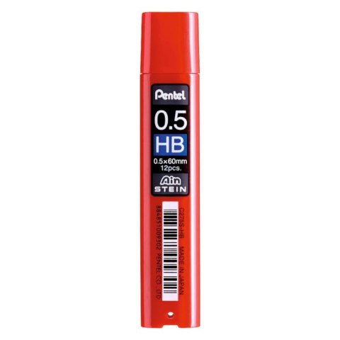 Grafity ołówkowe AIN Stein 0,5mm C275S-HB PENTEL Grafity ołówkowe AIN Stein 0,5mm C275S-HB PENTEL