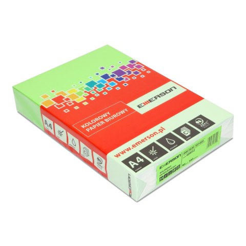 Papier xero A4 80g ciemno zielony xem408052 EMERSON Papier xero A4 80g ciemno zielony xem408052 EMERSON