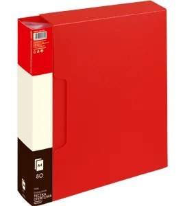 Teczka ofertowa 9008A, czerwony, 80 koszulek GRAND 120-1211 SALE ALBUM Teczka ofertowa 9008A, czerwony, 80 koszulek GRAND 120-1211 SALE ALBUM