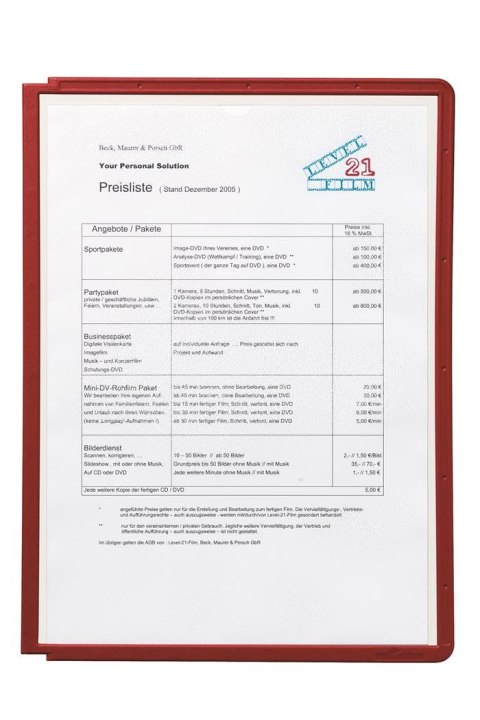 Panele prezen.5606-03 czerwony (ramka) SHERPA Panele prezen.5606-03 czerwony (ramka) SHERPA