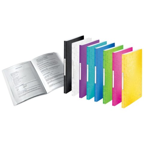 Album ofertowy 40 koszulek PP Leitz WOW, żółty 46320016 Album ofertowy 40 koszulek PP Leitz WOW, żółty 46320016
