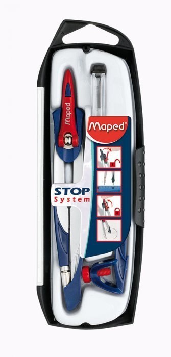 Cyrkiel MAPED STOP system z uniwersalnym uchwytem 196100 Cyrkiel MAPED STOP system z uniwersalnym uchwytem 196100