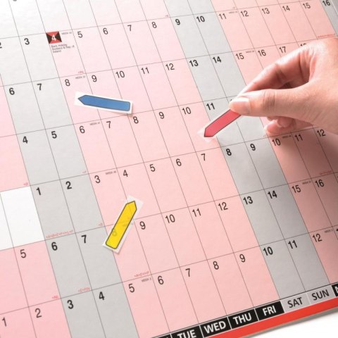 Zakładki indeksujące POST-IT (684-ARR4), PP, 12x43mm, strzałka, 4x24 kart., mix kolorów neonowy 3M-70071353612 Zakładki indeksujące POST-IT (684-ARR4), PP, 12x43mm, strzałka, 4x24 kart., mix kolorów neonowy 3M-70071353612